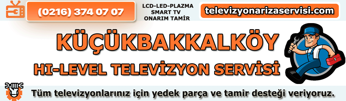 Küçükbakkalköy Hi-level Tv Tamircisi Tv Servisi Tv Tamiri 0216 374 07 07