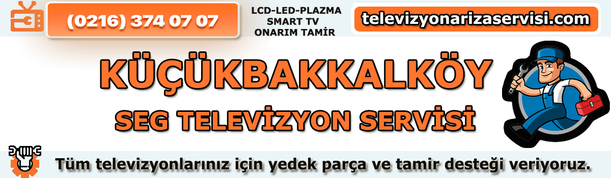 Küçükbakkalköy Seg Televizyon Tamircisi Tv Servisi 0216 374 07 07